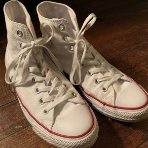 White high top converse